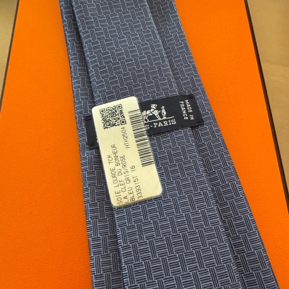 Hermes La Clef Du Bonheur tie 7cm